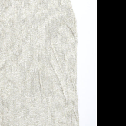 Womens UK Size 14 H&M Beige Pullover Jumper