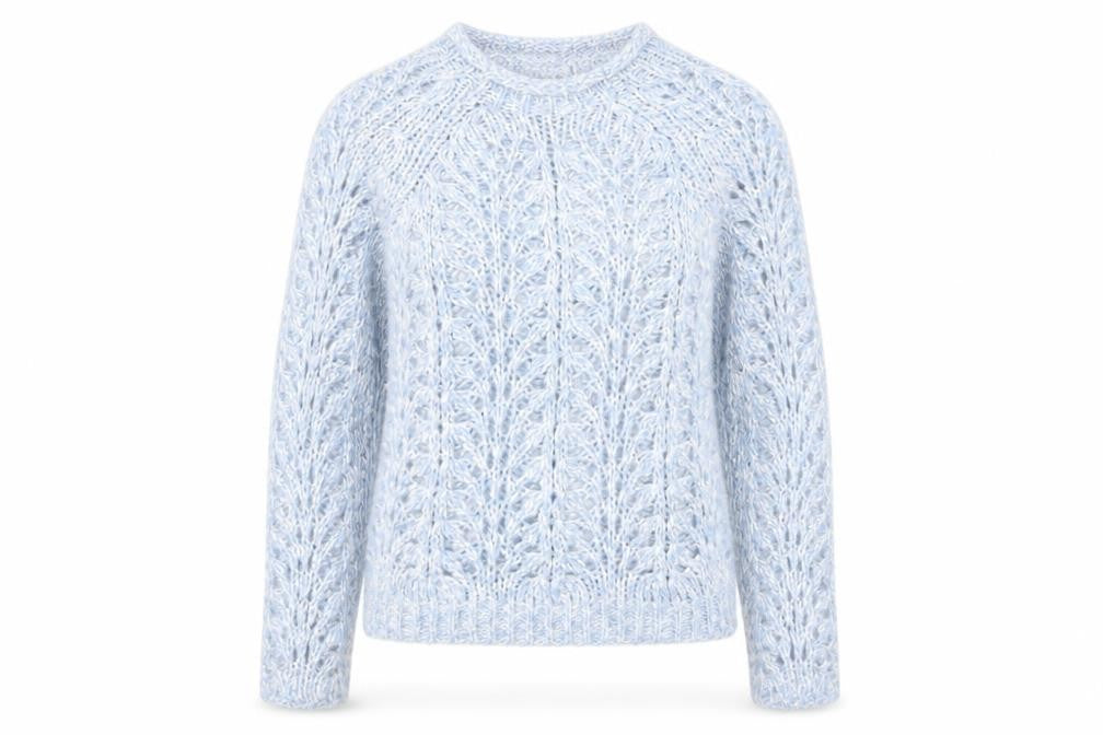 Womens UK Size XS Topshop Blue Pullover Jumper