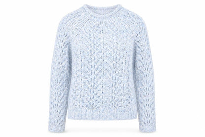 Womens UK Size XS Topshop Blue Pullover Jumper