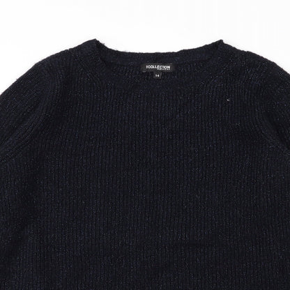 Debenhams Womens Blue   Pullover Jumper Size 14
