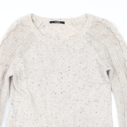 Asda George Womens Beige   Jumper Dress  Size 8