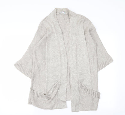 Womens UK Size S Per Una Grey Cardigan Jumper