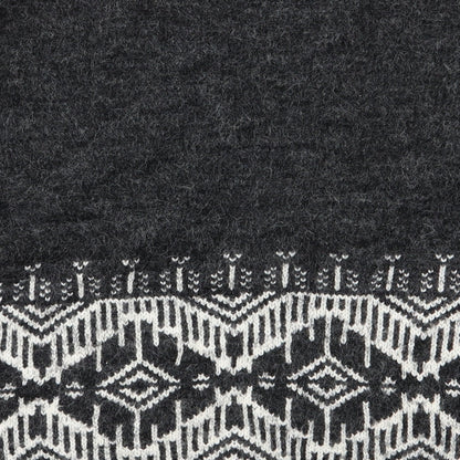 FOREVER 21 Womens Grey Geometric  Pullover Jumper Size L