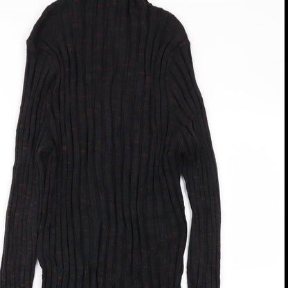 Topshop Womens Black   Basic T-Shirt Size L