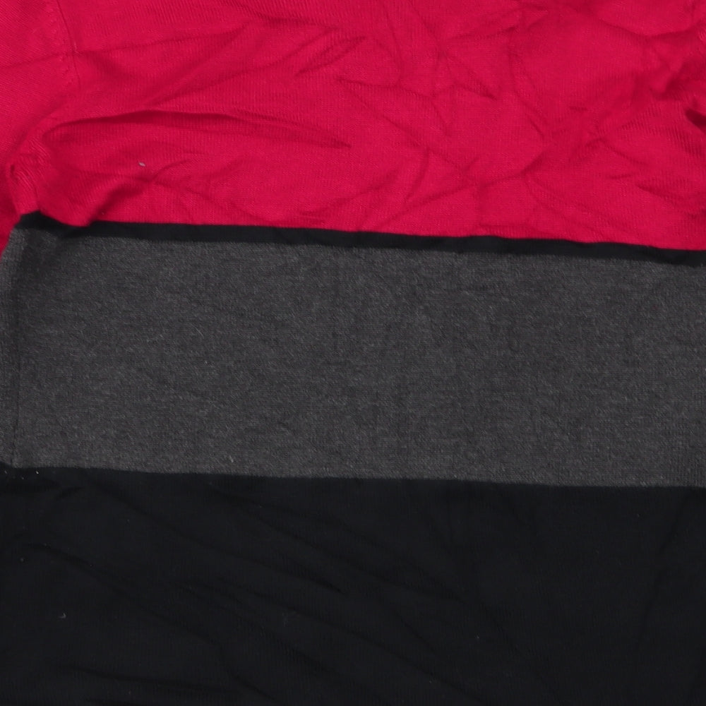 Womens UK Size S Anonymous Multicoloured Pullover Jumper