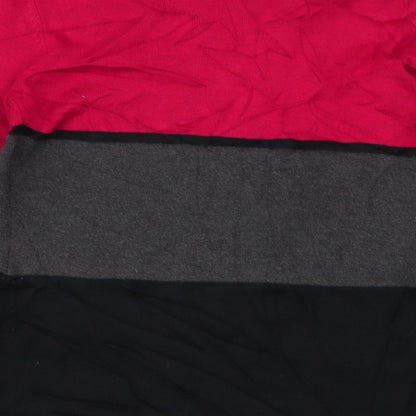 Womens UK Size S Anonymous Multicoloured Pullover Jumper