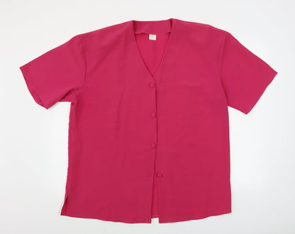 Womens UK Size One Size Preworn Pink Jacket