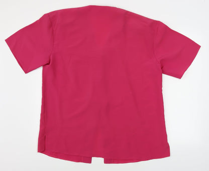 Womens UK Size One Size Preworn Pink Jacket