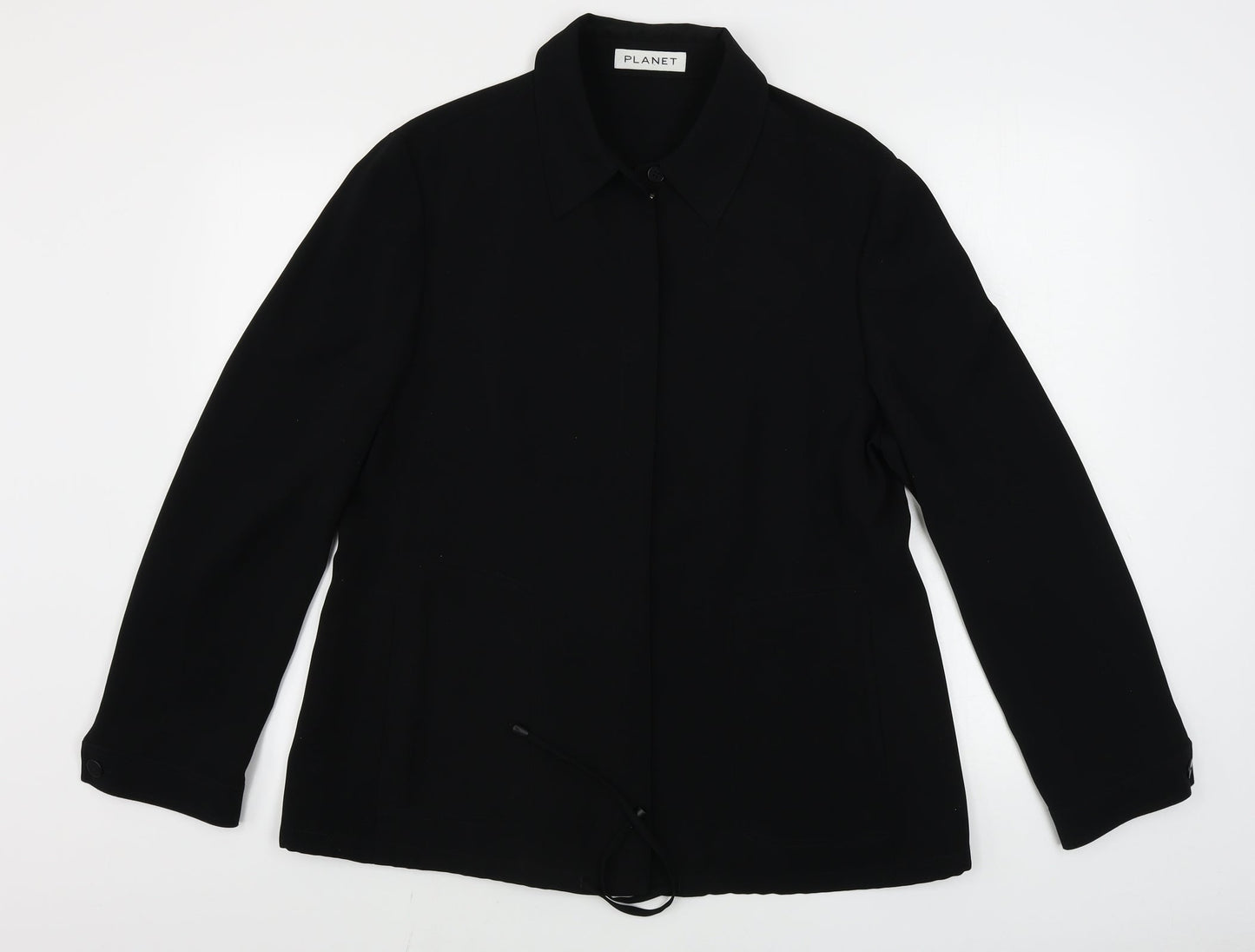 Womens UK Size 14 planet Black Jacket