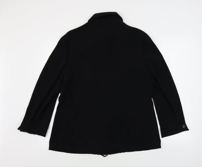Womens UK Size 14 planet Black Jacket