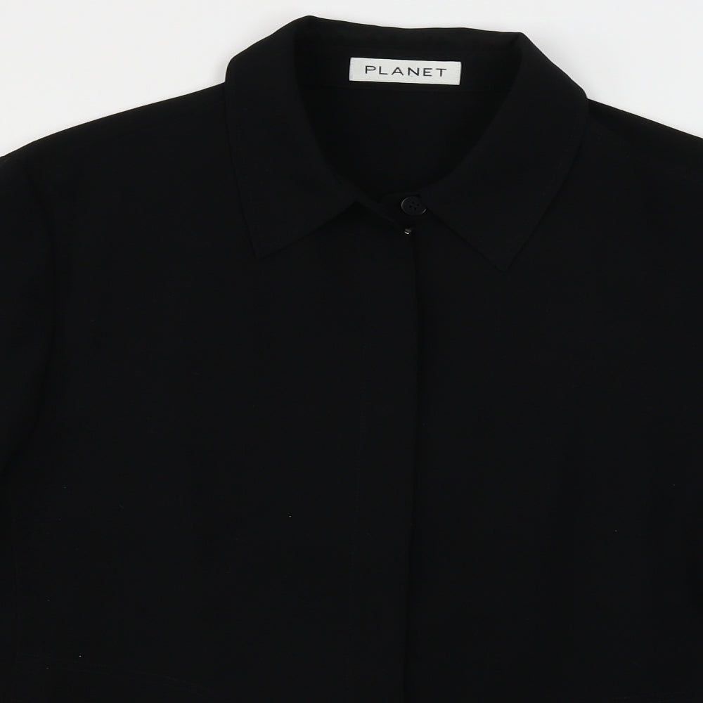 Womens UK Size 14 planet Black Jacket