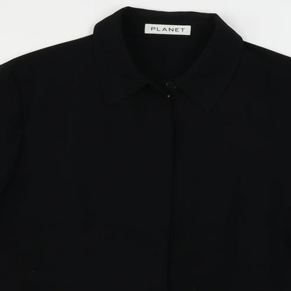 Womens UK Size 14 planet Black Jacket