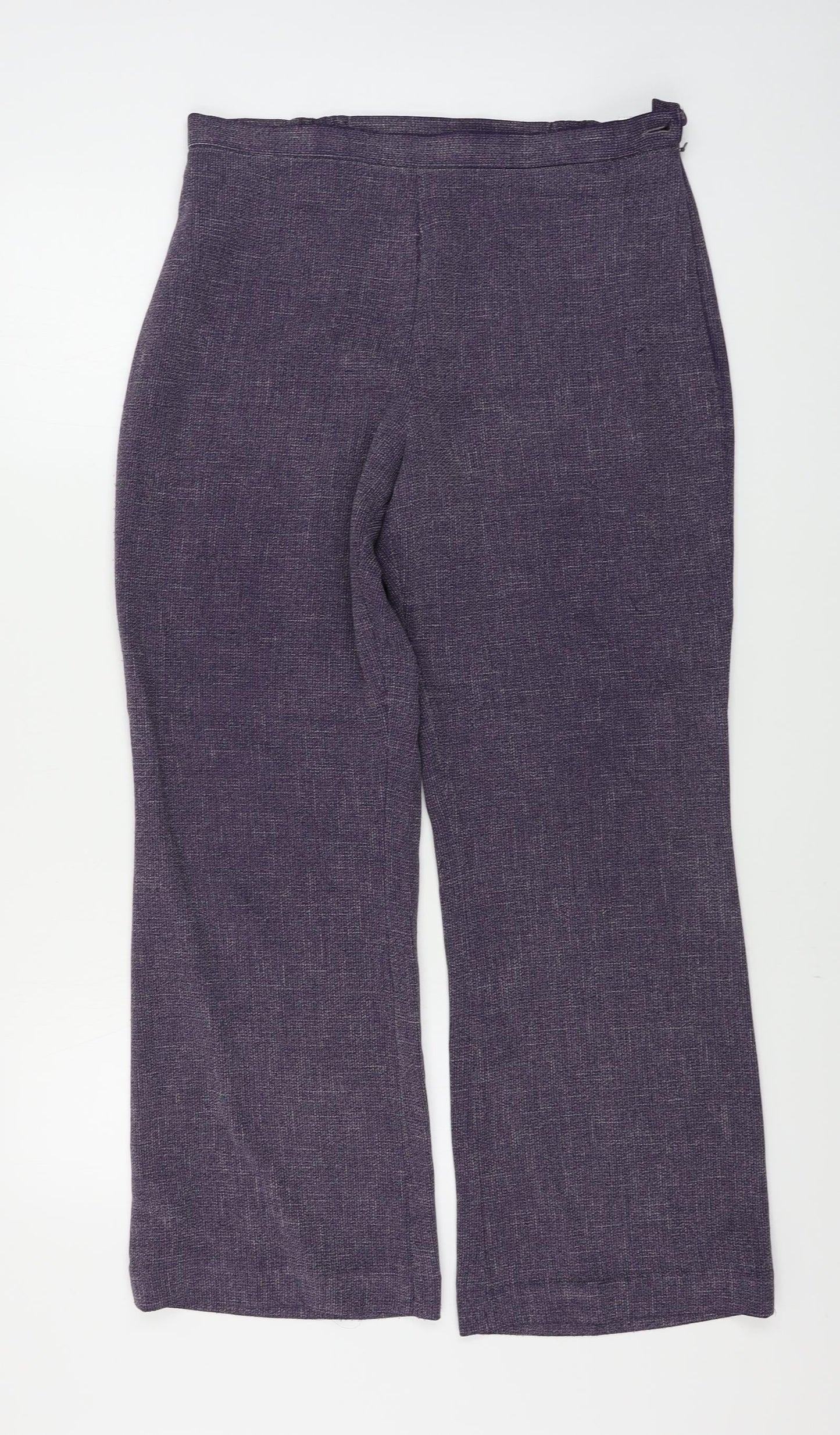 Womens UK Size 14 Marks and Spencer Regular Fit  Purple Trousers