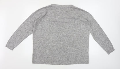 F&F  Womens Grey   Pullover Jumper Size 16