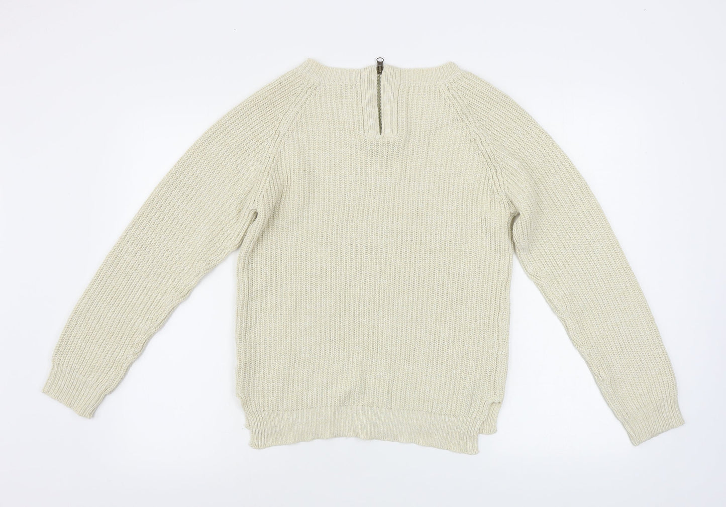 Womens UK Size 12 Atmosphere Beige Pullover Jumper