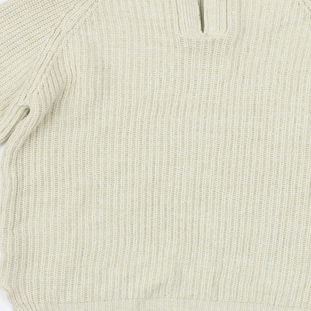 Womens UK Size 12 Atmosphere Beige Pullover Jumper
