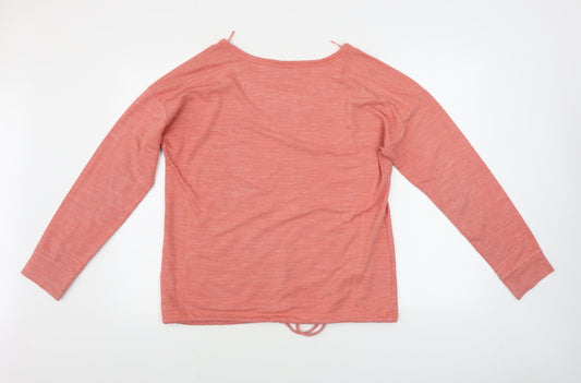 Womens UK Size 10 NEXT Orange Pullover Jumper