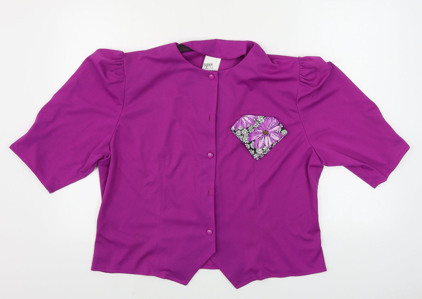Womens UK Size 20 FASHION EXTRA Purple Jacket