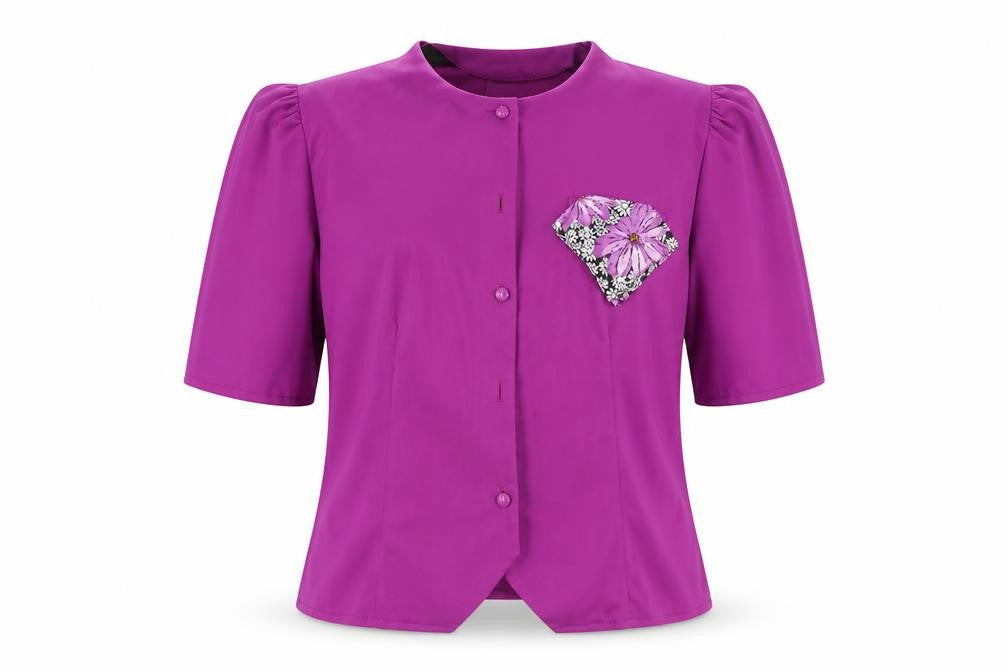 Womens UK Size 20 FASHION EXTRA Purple Jacket