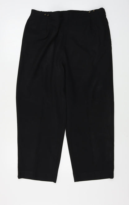 Bonmarché  Womens Black   Trousers  Size 16 L24 in