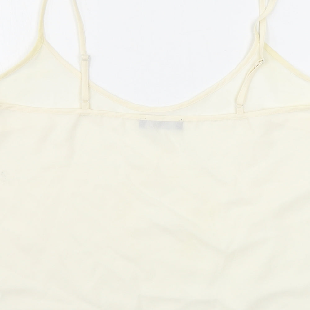 F&F  Womens Beige   Basic Blouse Size 14