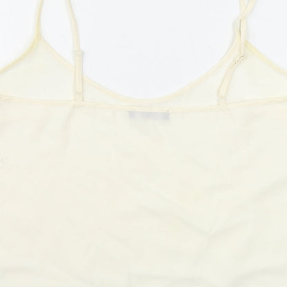 F&F  Womens Beige   Basic Blouse Size 14