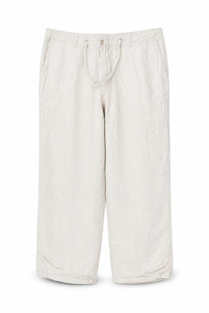 Mia Moda Womens Beige   Trousers  Size 16 L28 in