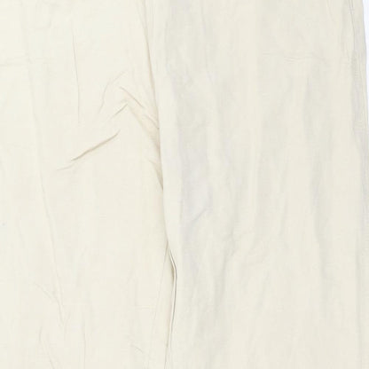 Flo & Jo Womens Beige   Trousers  Size XL L30 in