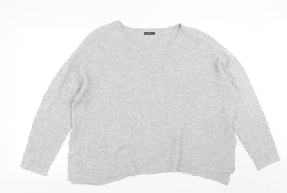 Womens UK Size 20 Roman Grey Pullover Jumper