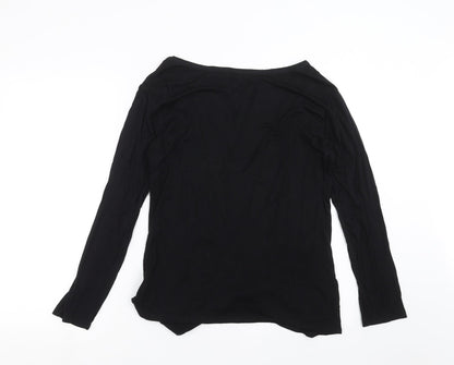 Effect Womens Black   Cardigan Jumper Size 2XL
