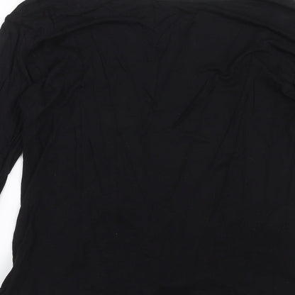 Effect Womens Black   Cardigan Jumper Size 2XL