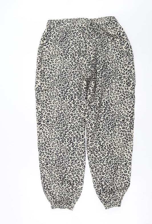 Womens UK Size 28 in Preworn Regular Fit  Beige Trousers