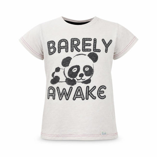 The Pyjama Factory Girls Grey   Top Pyjama Top Size 9-10 Years  - panda