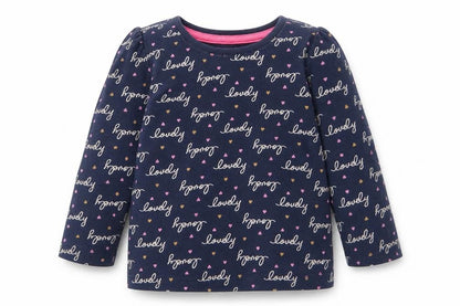 Primark Girls Blue   Basic T-Shirt Size 9-12 Months  - lovely