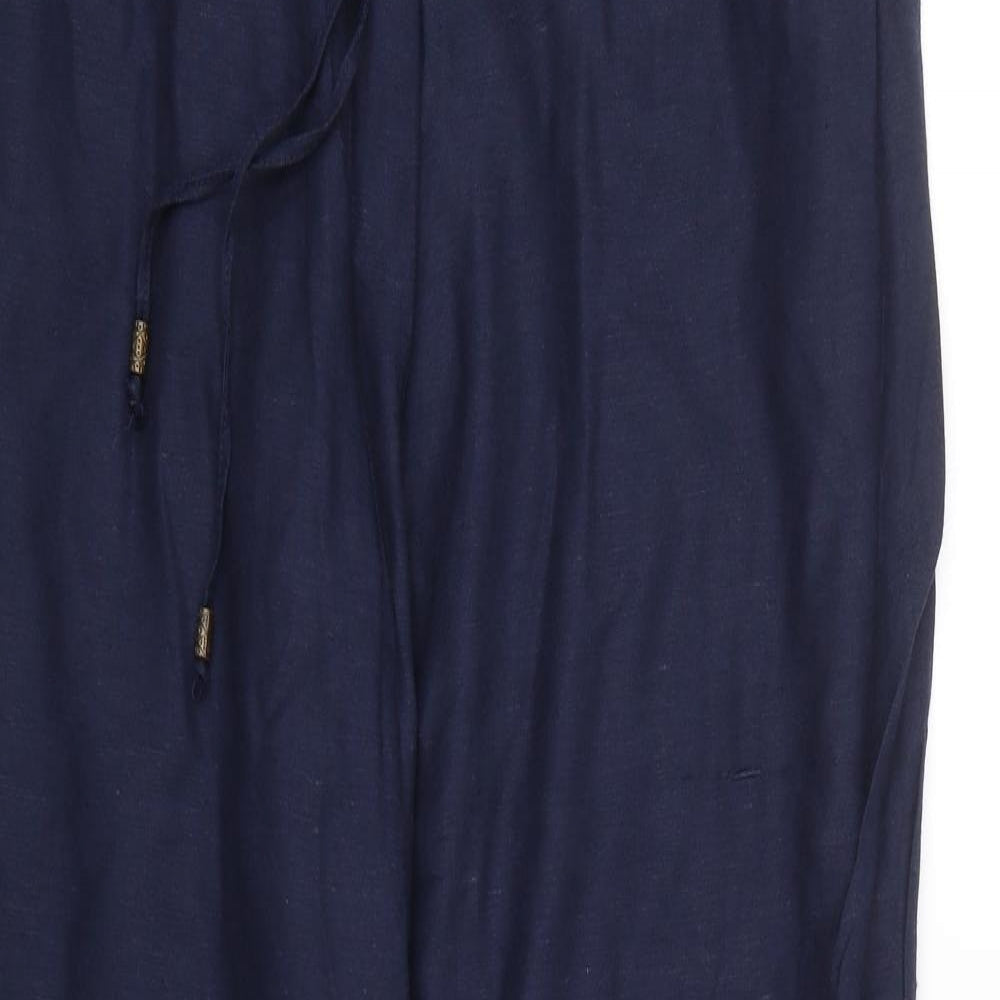 Womens UK Size 18 Anthology Regular Fit  Blue Trousers