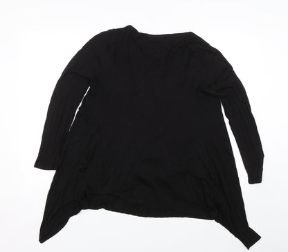 George Womens Black   Kimono T-Shirt Size 10