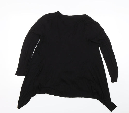 George Womens Black   Kimono T-Shirt Size 10