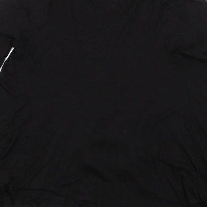 George Womens Black   Kimono T-Shirt Size 10