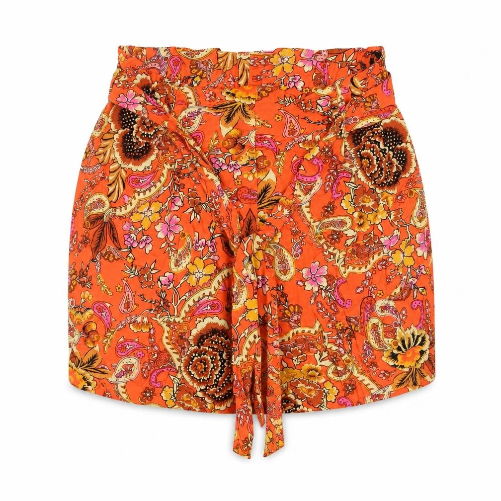 Womens UK Size 8 Dorothy Perkins Regular Fit Paperbag Shorts