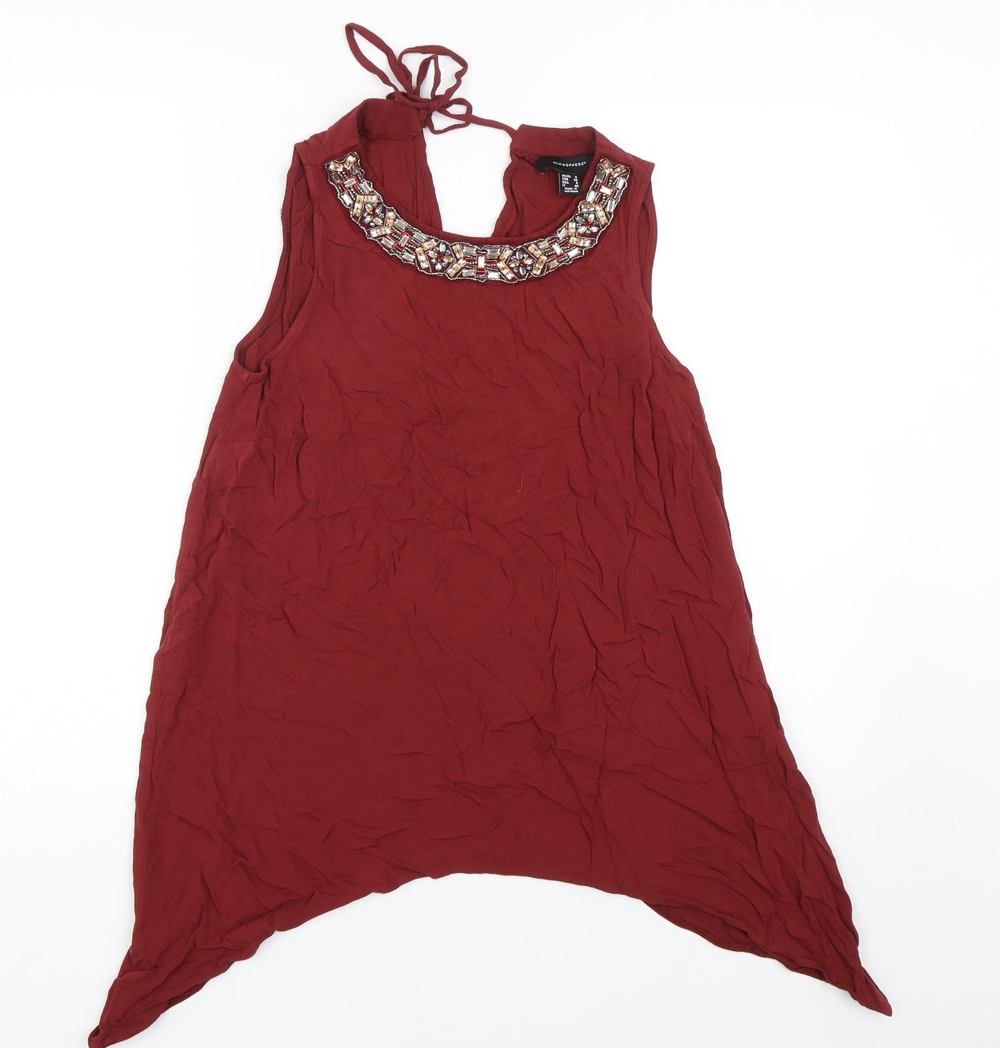 Atmosphere Womens Red   Basic Tank Size 8