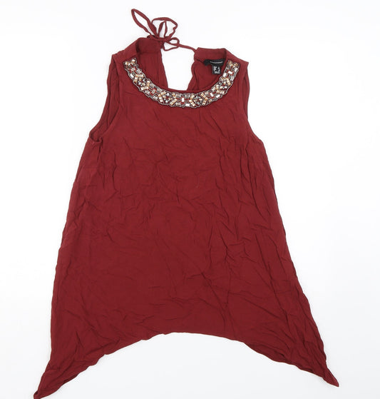 Atmosphere Womens Red   Basic Tank Size 8