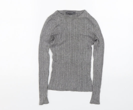 Primark Womens Grey   Pullover Jumper Size 8