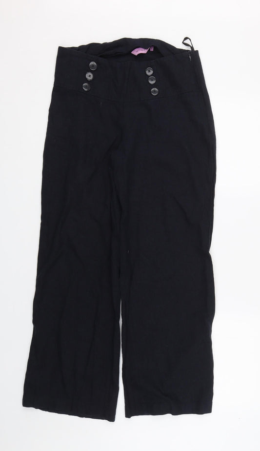 Womens UK Size 12 Epilogue Regular Fit  Black Trousers