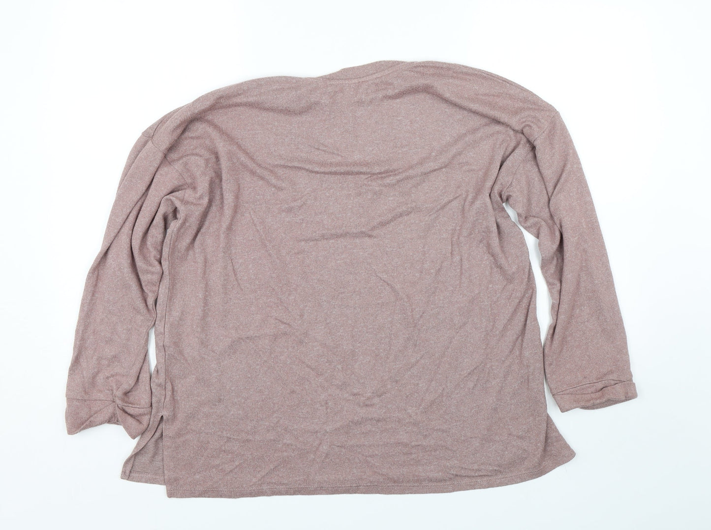 George Mens Pink   Pullover Jumper Size L