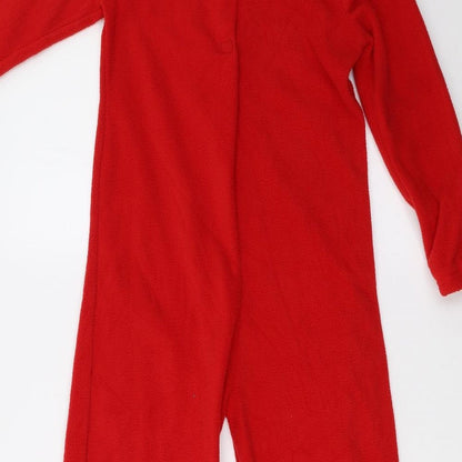 Smiffys Girls Red    One Piece Size 7-8 Years