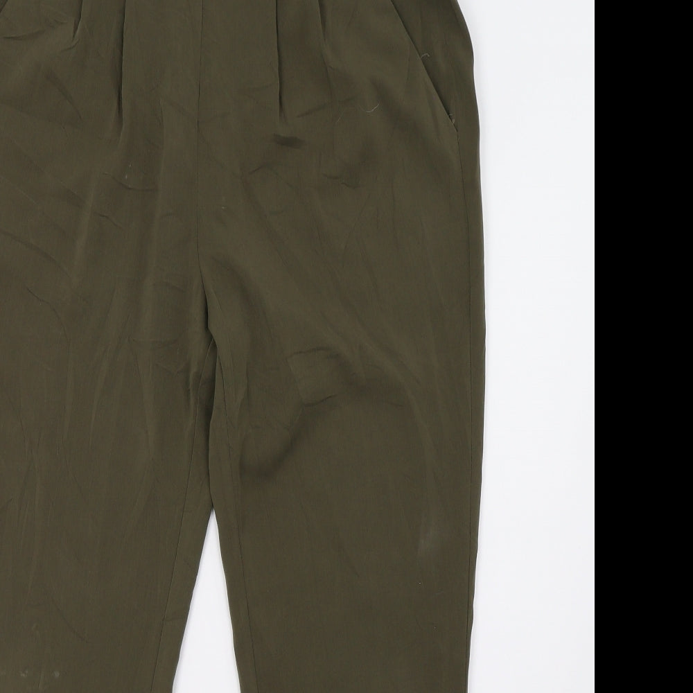 Matalan Womens Green   Trousers  Size 12 L29 in
