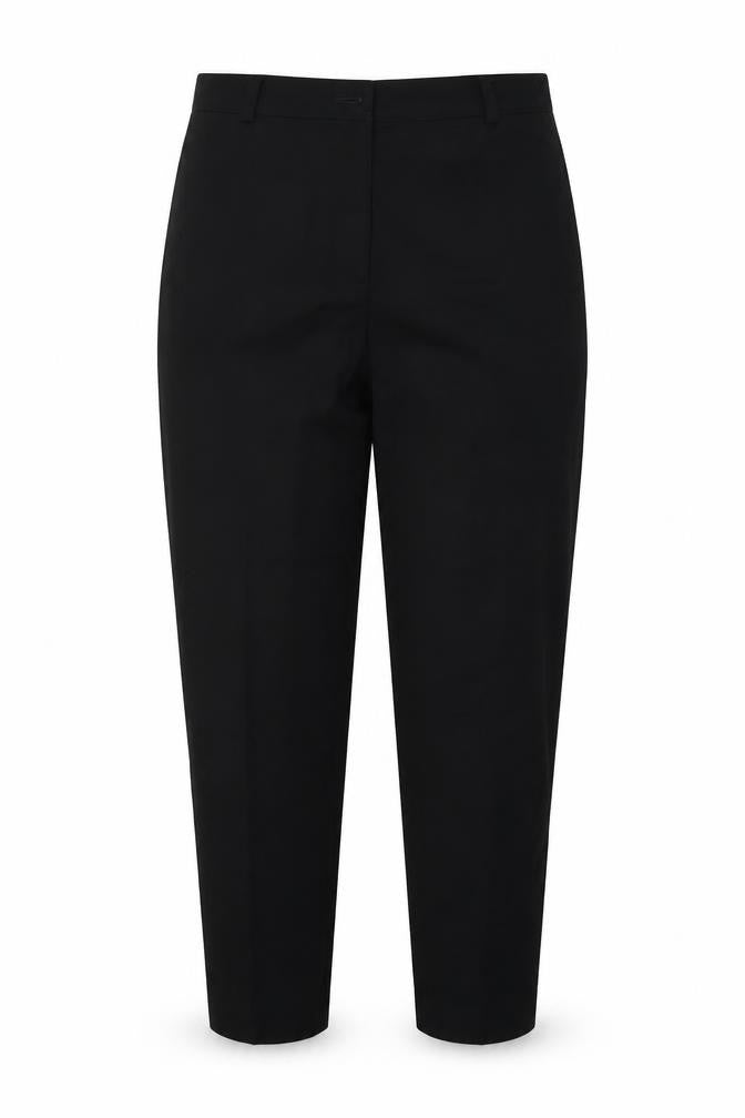 Womens UK Size 12 Comma Regular Fit  Black Trousers