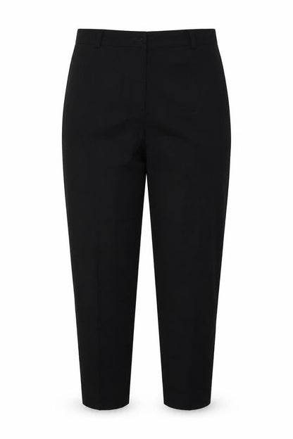 Womens UK Size 12 Comma Regular Fit  Black Trousers