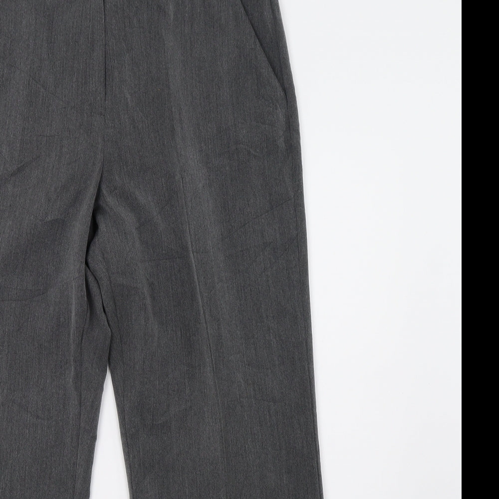 BM Womens Grey   Trousers  Size 14 L29 in