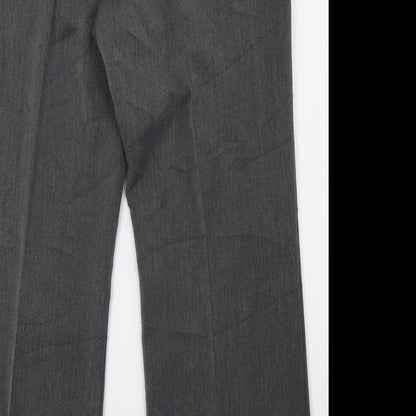 BM Womens Grey   Trousers  Size 14 L29 in